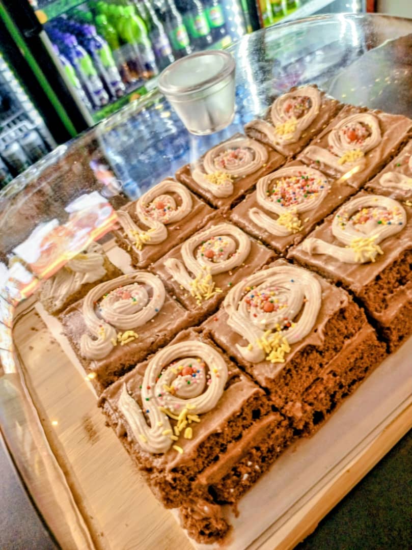 Chocolate Cake Slices